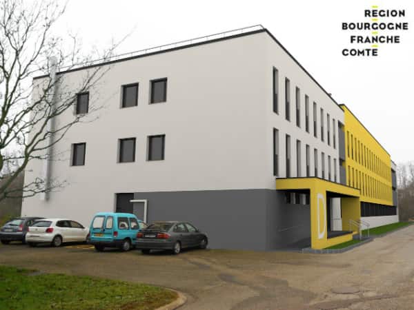 Châtillon sur Seine Lycée Désiré Nisard, Région Bourgogne Franche-Comté bâtiment D