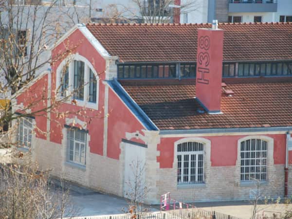 Halle 38 photo aérienne