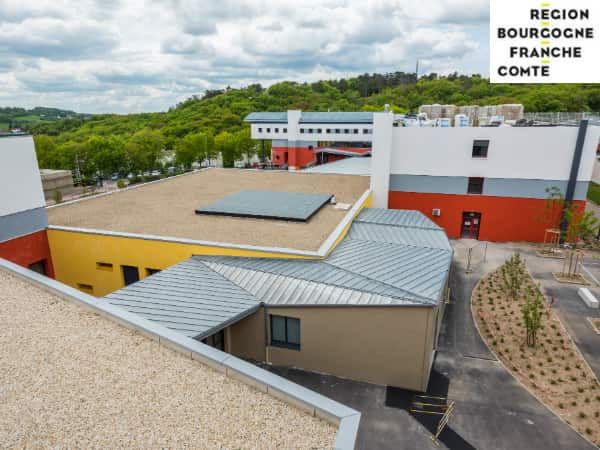 SPLAAD Le Creusot Léon Blum site Lavoisier toiture