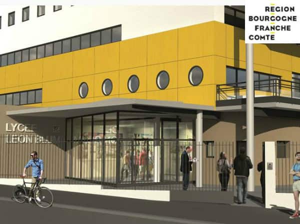 SPLAAD Le Creusot Léon Blum site Lavoisier entrée visiteurs