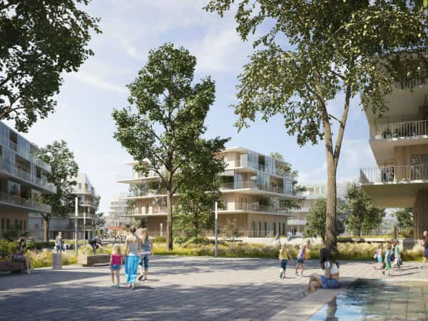 SPLAAD Quetigny projet coeur de ville place
