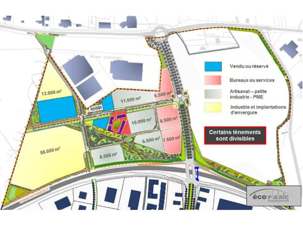 Quetigny St Apollinaire Ecoparc Dijon Bourgogne tranche 1 SPLAAD