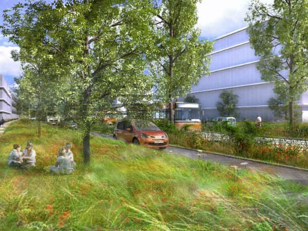 Quetigny St Apollinaire Ecoparc Dijon Bourgogne perspective SPLAAD