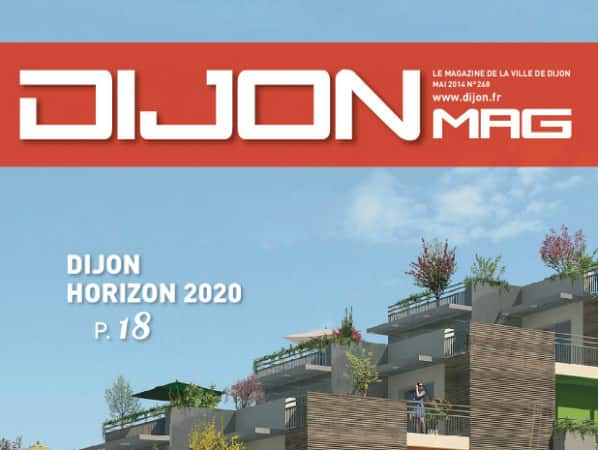 La couverture du Dijon Mag de Mai 2014